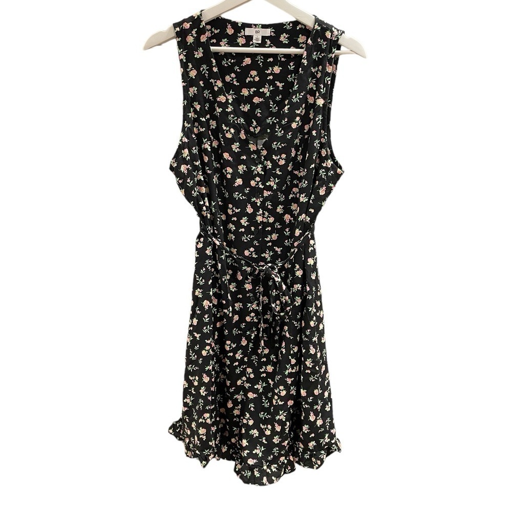 Nordstrom BP Black Floral Romper